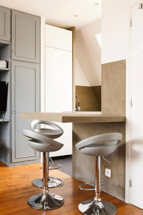 Beautiful Apartment With A View Of Eiffel Tower In Center Paris